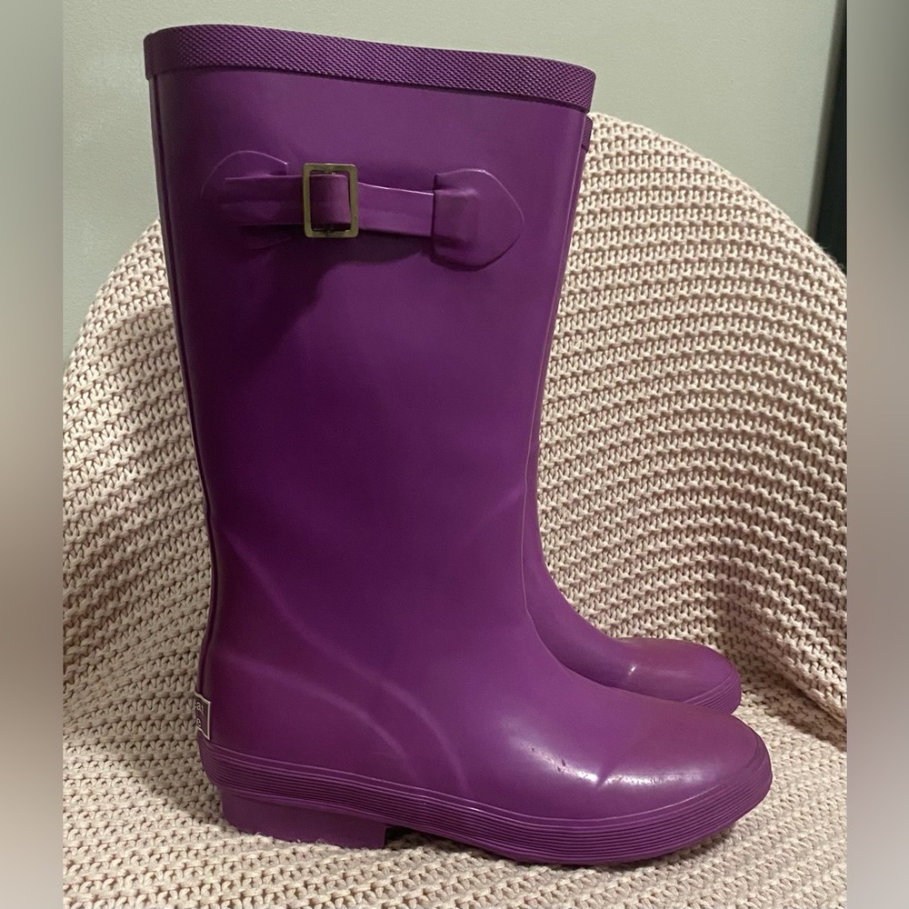 L.L. Bean Wellie Boot Purple Size 5 Kids